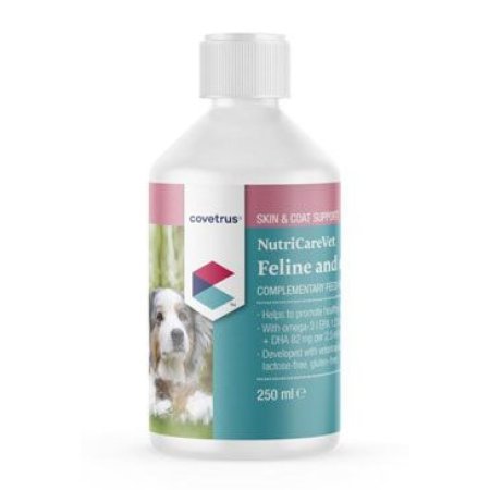 NutriCareVet Skin&Coat support Can.+Fel. 250ml CVET