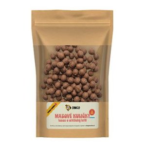 Dingo Masové kuličky losos a arktický krill 12 mm, 150 g