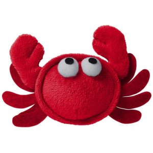 Funky Feline Sushi Krab se šantou kočičí - červený