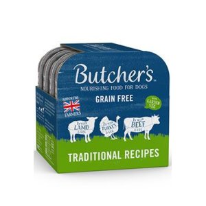 Butcher"s Dog Original hovězí/krůt/jehn vanička 4x150g