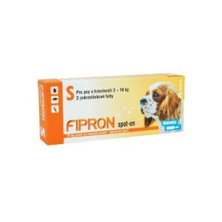 Fipron 67mg Spot-On Dog S sol 3x0,67ml (EXPIRACE 01/2025)