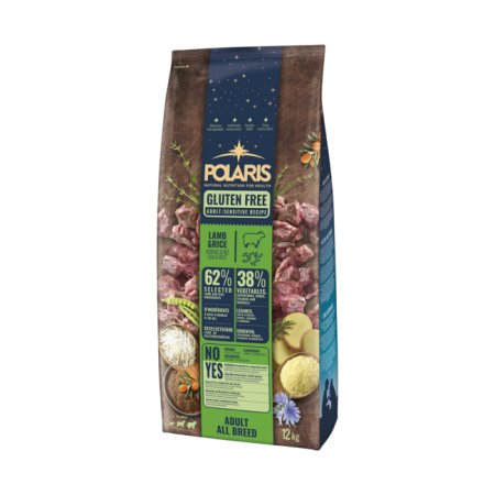 Polaris Grain free pes Adult jehně, rýže 12 kg