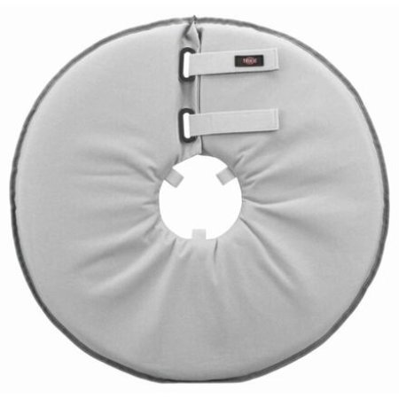 Ochranný měkký límec "disk", polyester/pěna, šedá