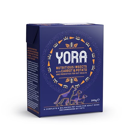 YORA paštika z hmyzu s mrkví a bramborem 390g