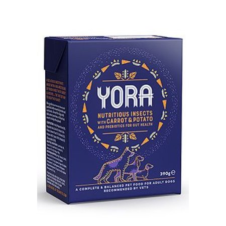 YORA paštika z hmyzu s mrkví a bramborem 390g