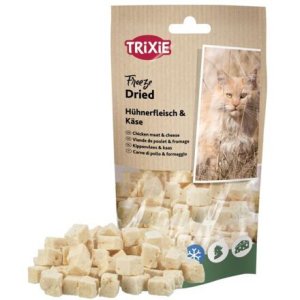 Freeze Dried - mrazem sušené pamlsky s kuřecím a sýrem, 25 g