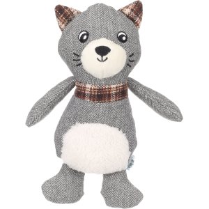 Flamingo Britta Hračka pro psy Mýval šedý 22,5cm