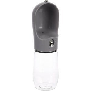 Flamingo Archie Cestovní napáječka pro psy šedá 400ml