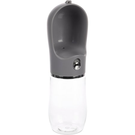 Flamingo Archie Cestovní napáječka pro psy šedá 400ml