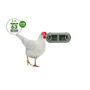 Beeztees Krmítko pro drůbež šedé 30cm