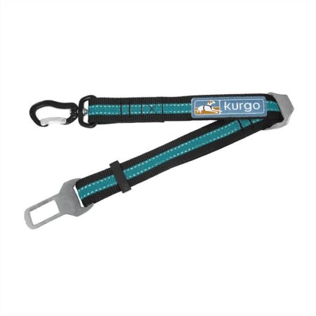 Kurgo Direct to Seat Belt Swivel Tether Bezpečnostní autopás pro psy s upínacím mechanismem modrý