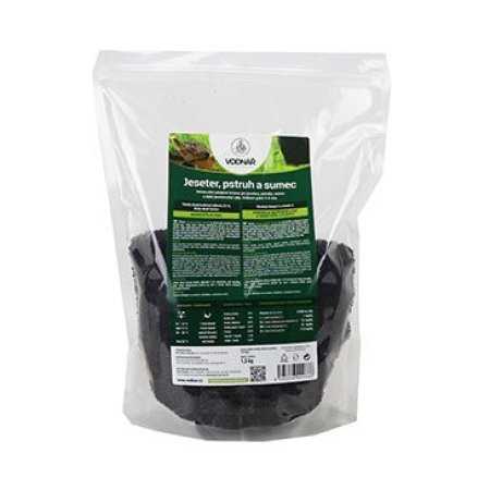 Krmivo pro ryby JESETER, PSTRUH, SUMEC 1,5kg