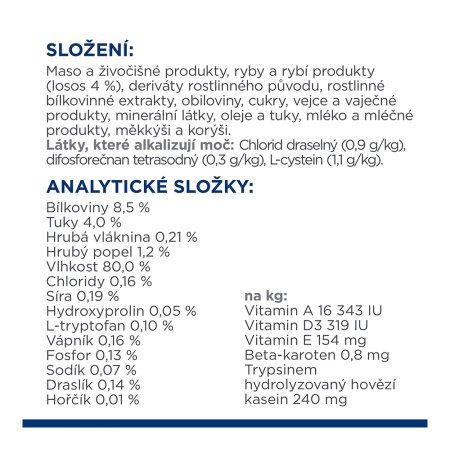 Hill’s Prescription Diet c/d Stress Péče o močový systém pro kočky losos 12x85 g