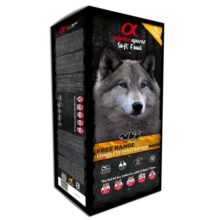 Alpha Spirit POULTRY complete dog BOX 9kg