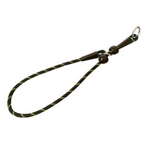 PROFIZOO Obojek polostahovací lano (6 mm x 55 cm) černo zelená