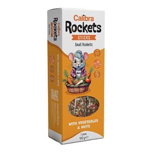 Calibra Rockets Sticks Small rodents Vegeta&Nuts 120g