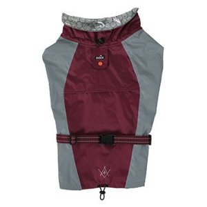 Obleček voděodolný pro psy BIVOUAK červená 55cm Zolux