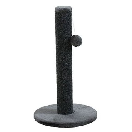 Škrabadlo sloupek OLIVER s míčkem šedá 62cm Zolux