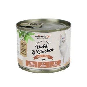 Chicopee Cat konz. Gourmet Pot Duck&Chicken 195g