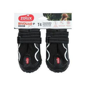 Botička ochranná BIVOUAK černá T4/7cm Zolux