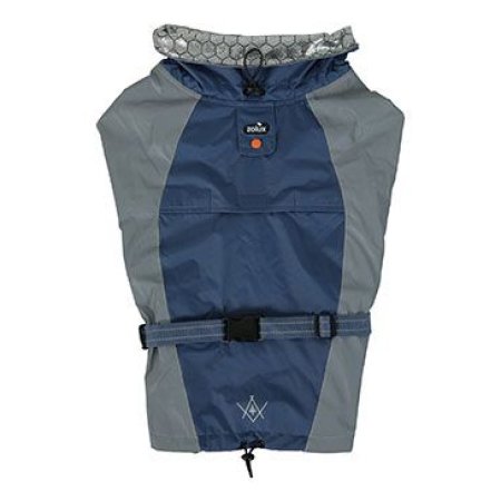 Obleček voděodolný pro psy BIVOUAK modrá 70cm Zolux