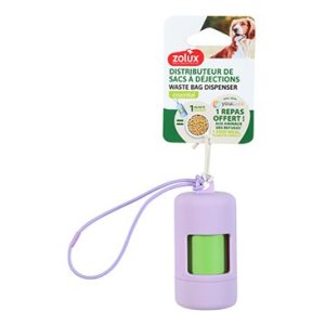 Zásobník sáčků na exkrementy fialová YR Zolux