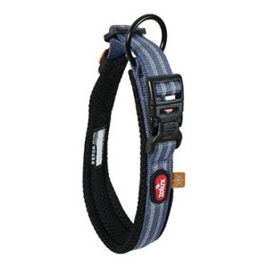 Obojek pes BIVOUAK nastavitelný 25-35cm modrá Zolux