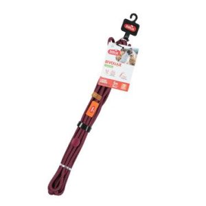 Vodítko pes BIVOUAK provazové 6mm/5m červená Zolux