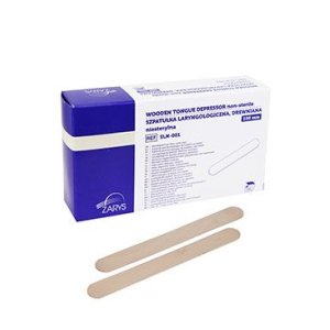 Špachtle na jazyk nesterilní 17x150mm Zarys 100ks