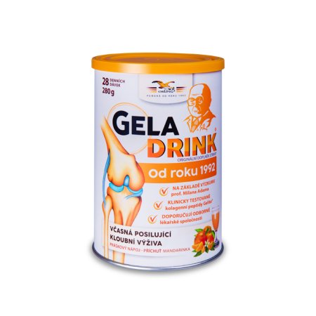 Orling Geladrink práškový nápoj příchuť mandarinka 280 g