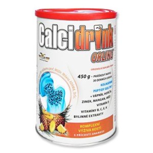 Orling Calcidrink práškový nápoj příchuť ananas 450 g