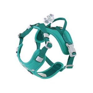 Postroj Hurtta Weekend Warrior II ECO paví zeleň 65-80