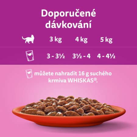 Whiskas kapsička Klasický výběr ve šťávě 80 x 85 g