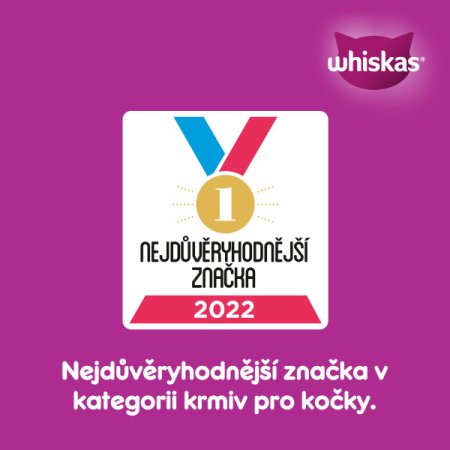 Whiskas kapsička Klasický výběr ve šťávě 80 x 85 g