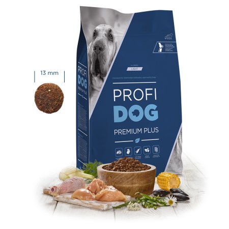 PROFIDOG Premium Plus All Breeds Light 3 kg (POŠKOZENÝ OBAL)