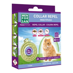 Menforsan Přírodní antiparazitní obojek pro kočky 33 cm