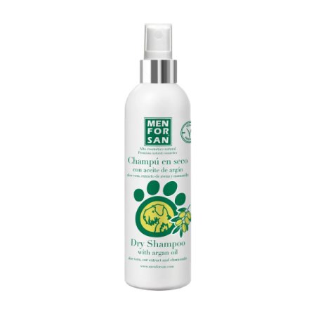 Menforsan Suchý šampon s arganovým olejem pro psy 250 ml