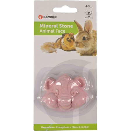 Flamingo Minerální kámen pro hlodavce Křeček 40g