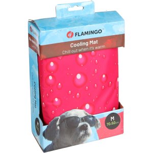 Flamingo Chladící podložka fuchsiová M 70 x 50 cm