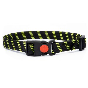 Dogtrace Obojek guma 23 mm x 85 cm černo zelená