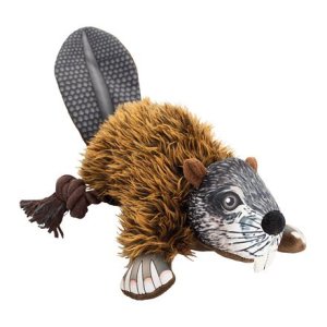 Bobr na laně 39 cm, plyšová hračka pro psy, HIPHOP DOG