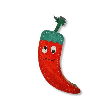 PafDog Red hot chilli paprička z kůže a juty 22cm