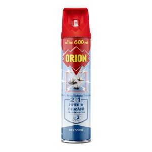 Orion Aerosol 2v1 Proti létajícímu hmyzu bez vůně 600 ml
