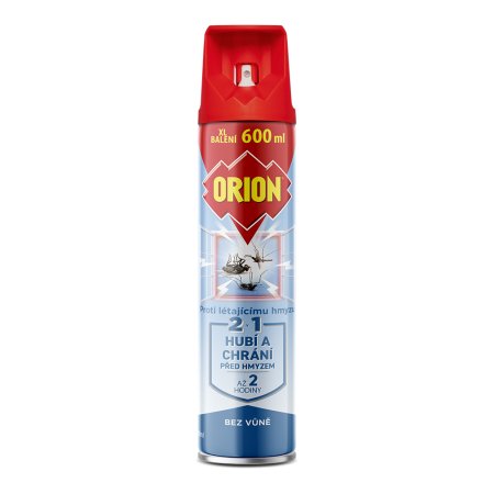 Orion Aerosol 2v1 Proti létajícímu hmyzu bez vůně 600 ml