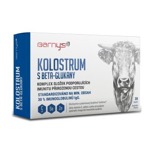 Barny"s Kolostrum s beta-glukany 30 kapslí