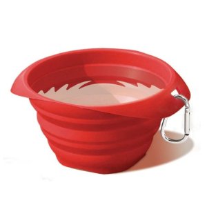 Kurgo Collaps-a-Bowl Miska pro psy červená 710ml