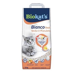 Podestýlka Biokat"s Bianco Fresh Vanilla&Mandarin 10kg
