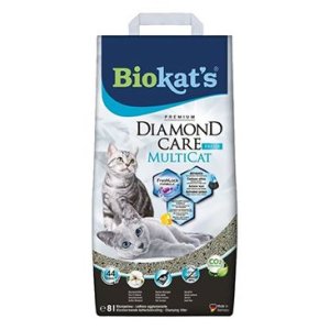 Podestýlka Biokat"s Diamond Care Multicat Fresh 8l