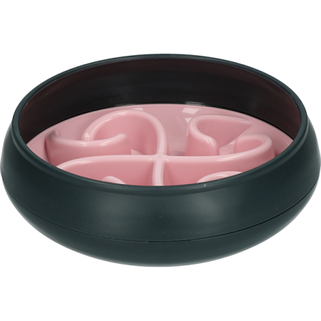 Eat Slow Live Longer zpomalovací miska Tumble růžová 20cm - SLEVA 5% poškozený obal 