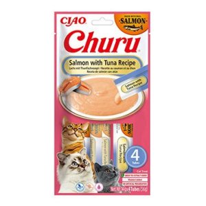 Churu Cat Salmon with Tuna Recipe 4x14g